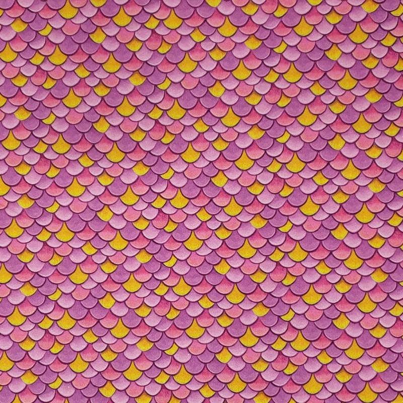 CRAFT COTTON - Hootie Patootie – Scallop Scales Pink