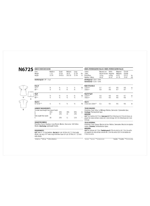 New Look Pattern 6725