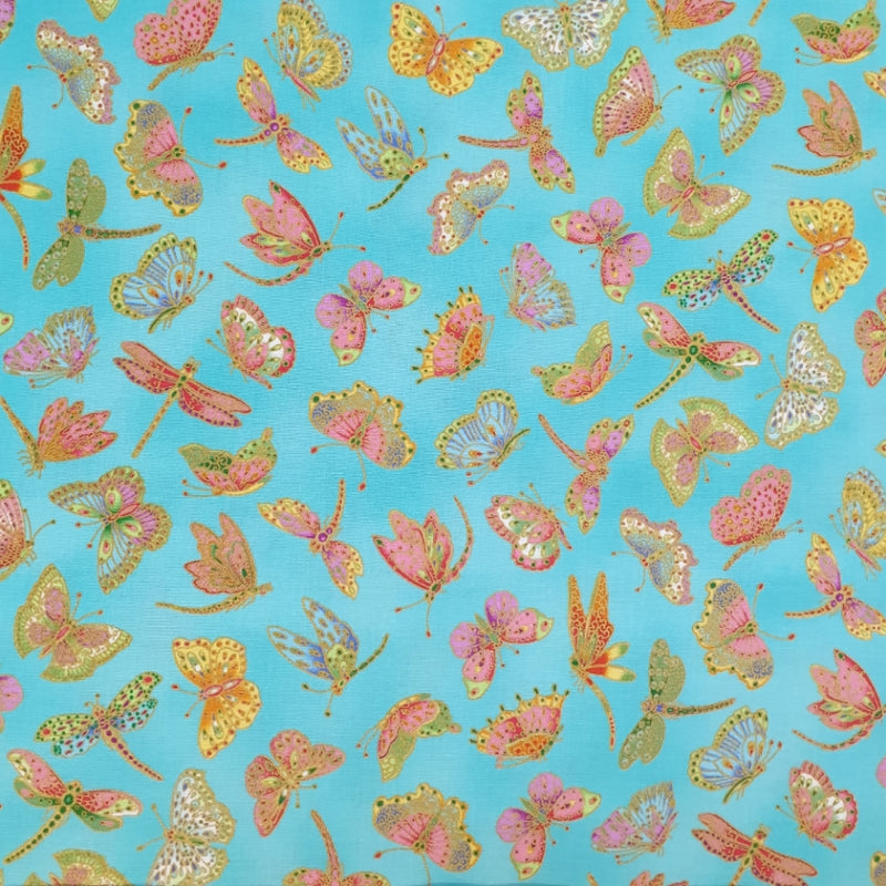 Parvaneh's Butterflies - Butterflies Aqua
