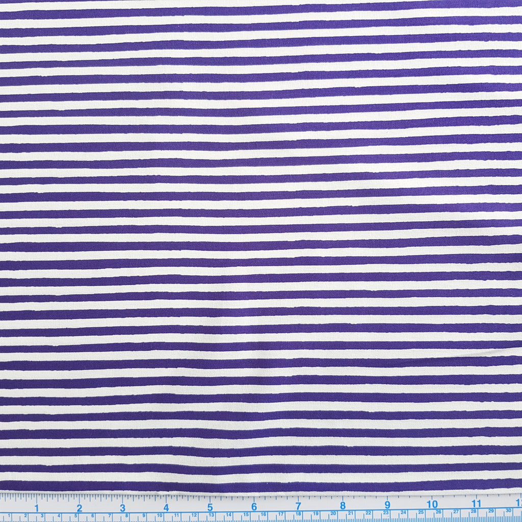 CRAFT COTTON - 5mm Stripes - Dark Purple